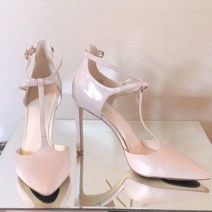 Nine West nude leather sz9 pumps Sexy/Gorgeous